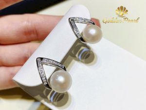 Bông tai Ngọc trai nước ngọt