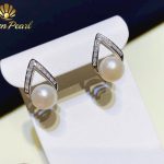 Bông tai Ngọc Trai 10mm - Bạc S925